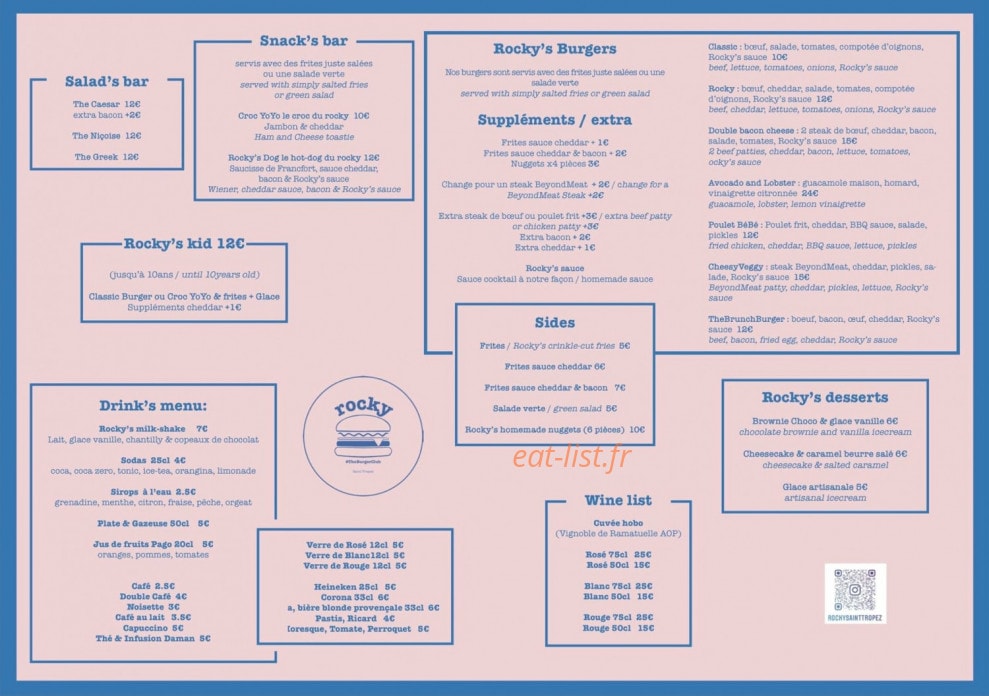 Rocky — carte page 1