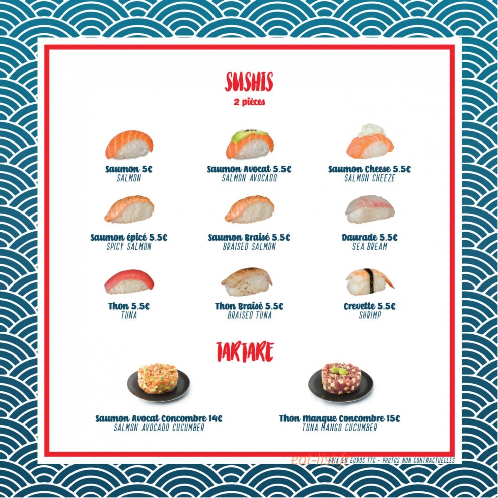Sushi San — carte page 4