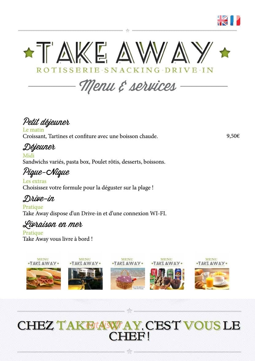 Take Away — carte page 1