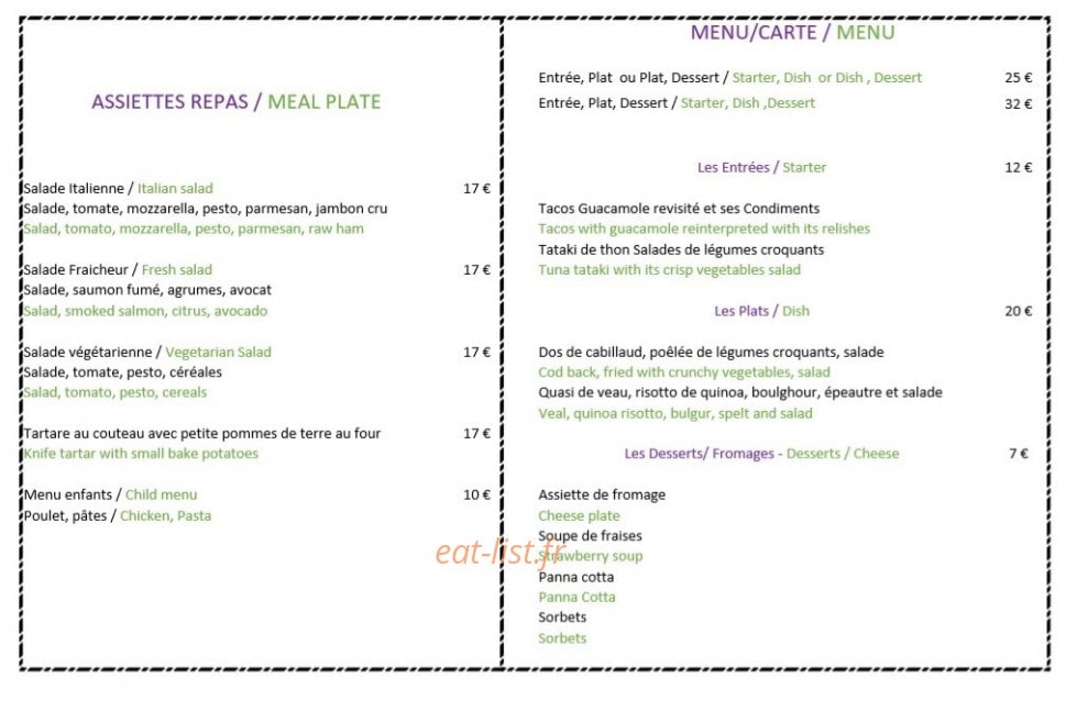 Au jardin des carmes — carte page 4