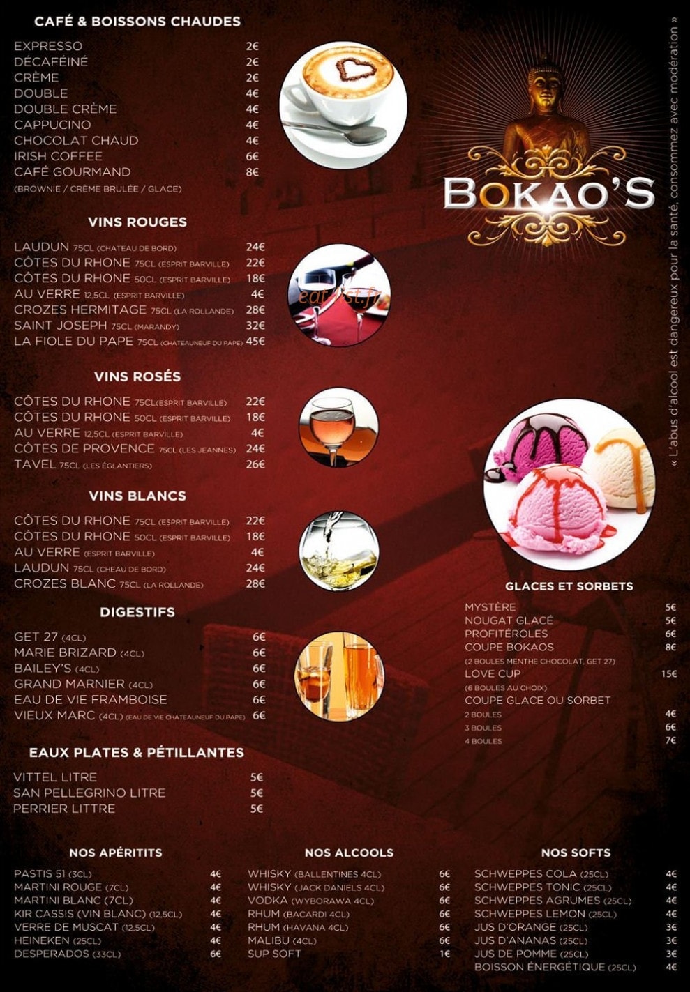 Bokao's — carte page 3