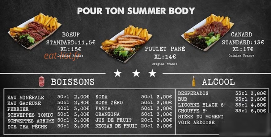 Burger Will — carte page 2