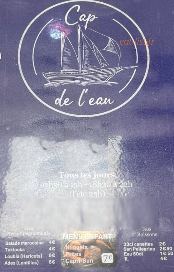 Cap de l’eau — carte page 1
