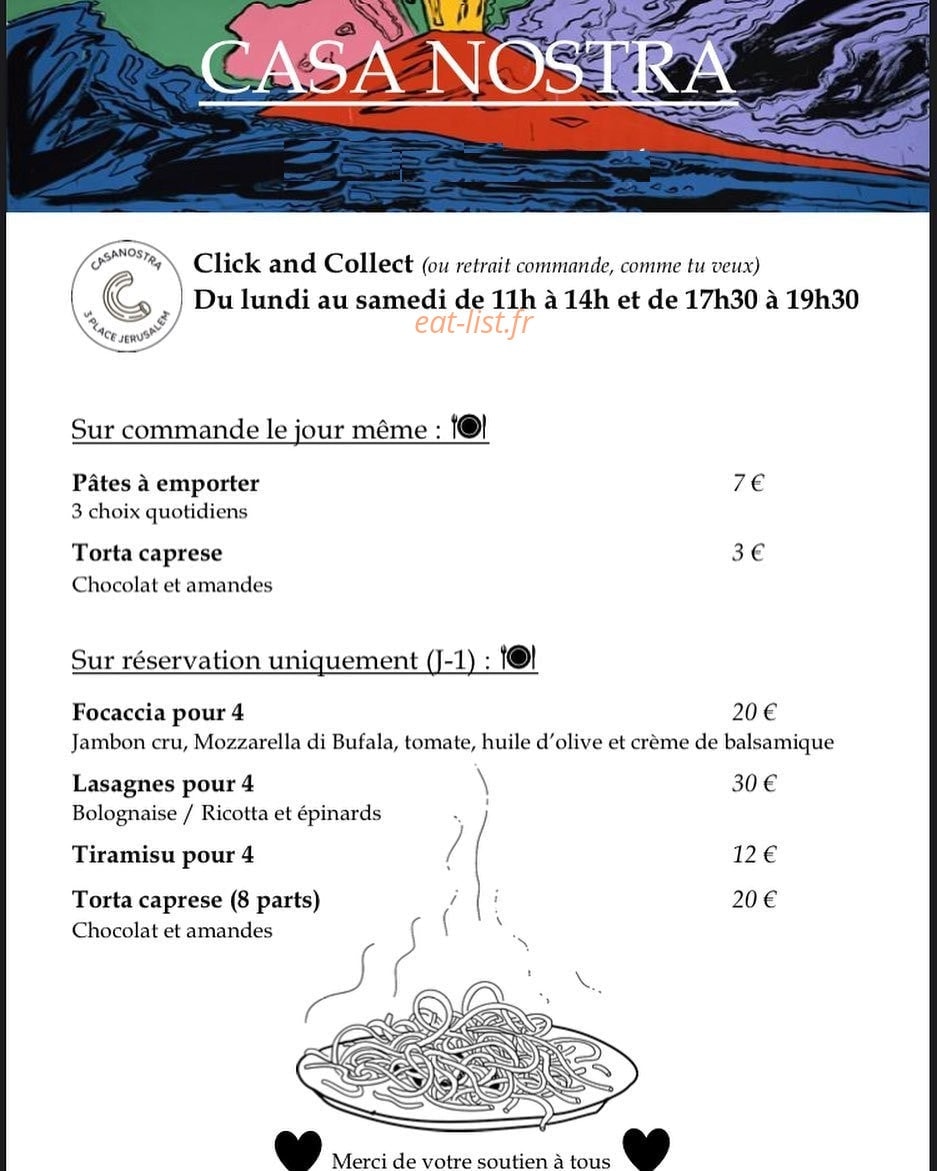 Casa nostra — carte page 1