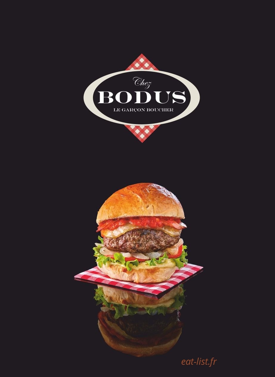 Chez bodus — carte page 1