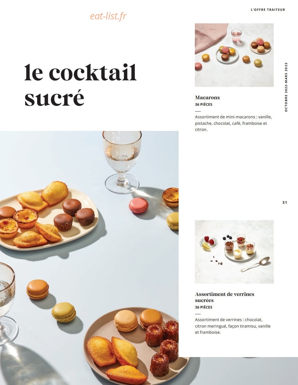 Class'croute — carte page 29