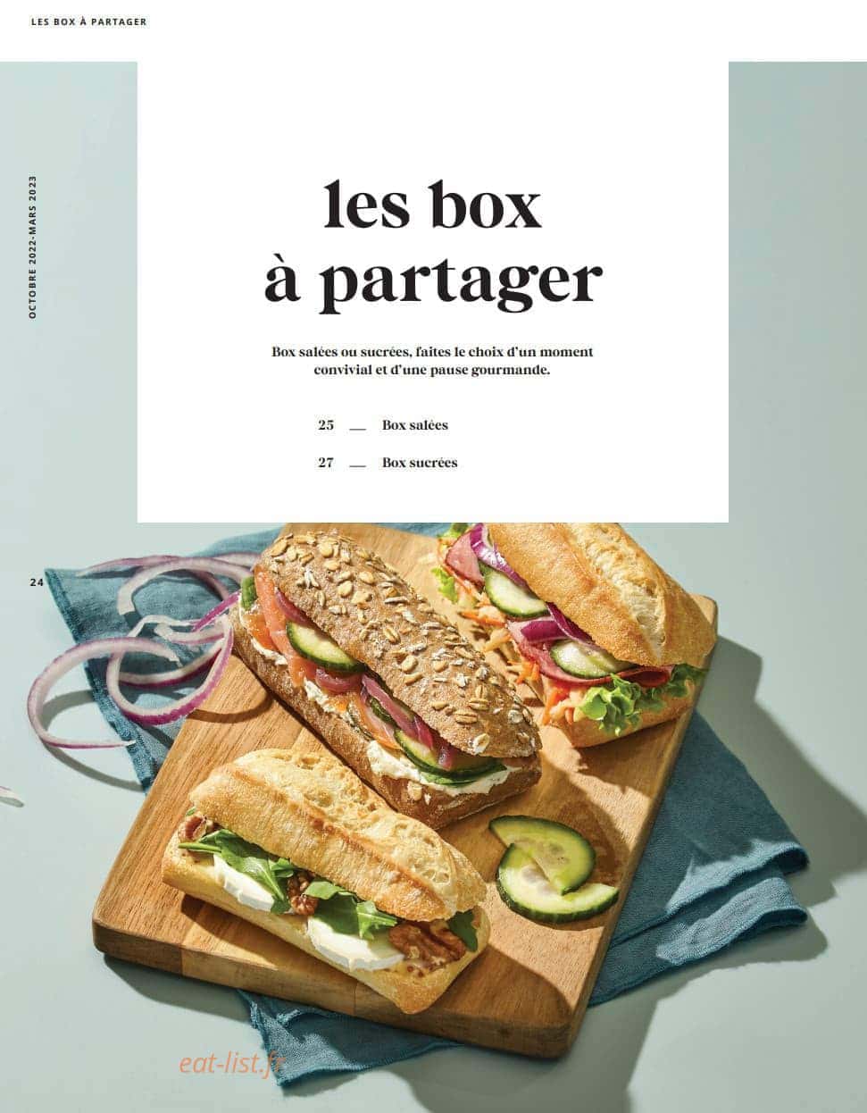 Class'croute — carte page 22