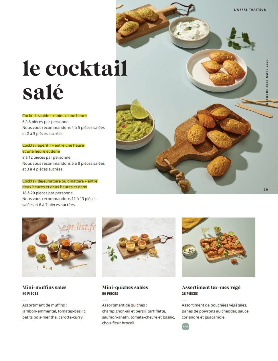 Class'croute — carte page 27