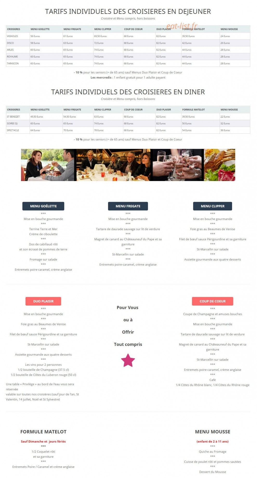 Croisieres Mireio — carte page 3