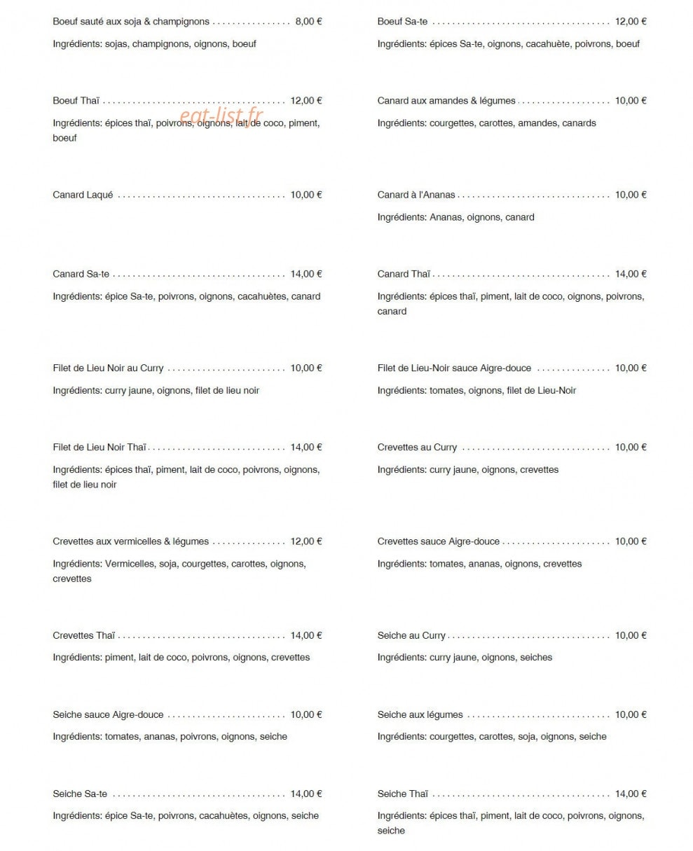 Croq' Nem Le Tai — carte page 3