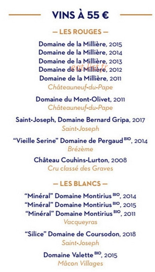 Grand Café Barretta — carte page 4