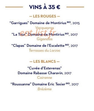 Grand Café Barretta — carte page 5