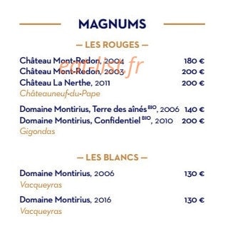 Grand Café Barretta — carte page 12