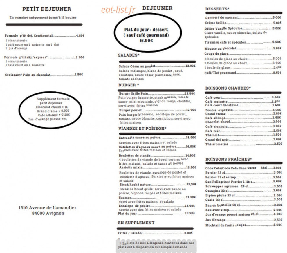 Grille Pain — carte page 1