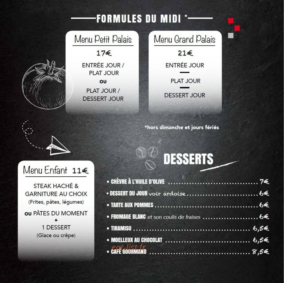 In et Off café — carte page 3
