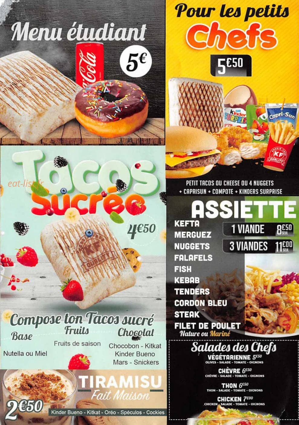 Kassia Food — carte page 4