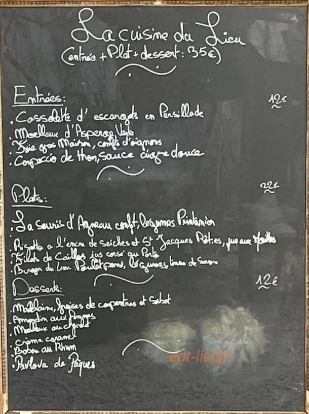 La Bastide des Teinturiers — carte page 1