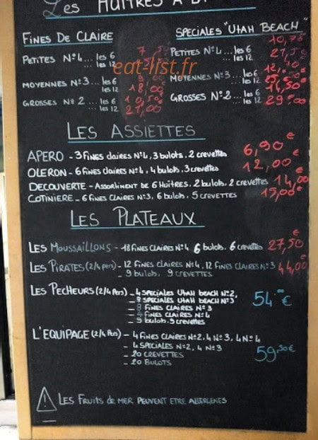 La Cabane d'Oleron — carte page 1