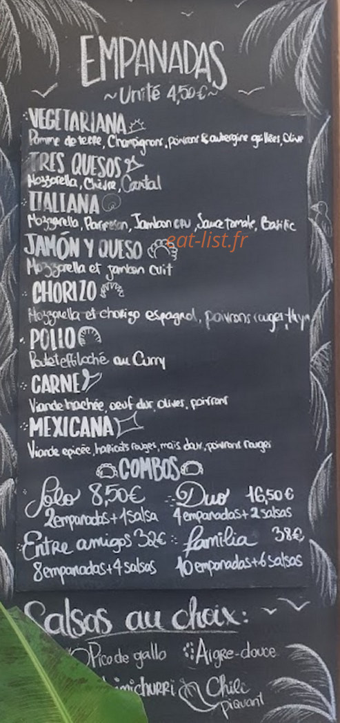 La Canoa — carte page 1