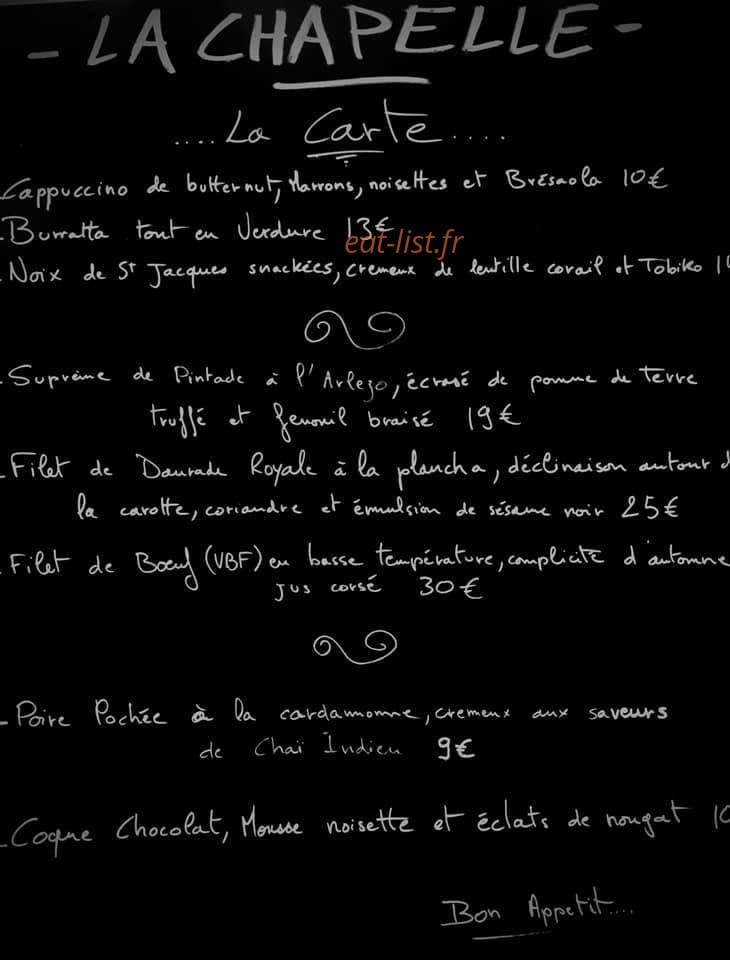 La Chapelle — carte page 3