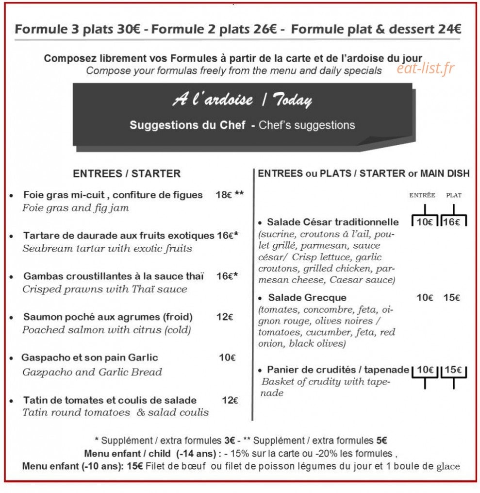 La ferme — carte page 1
