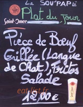 La sou'pape — carte page 1