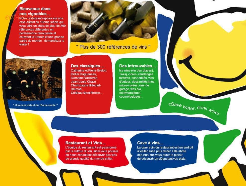 La Vache à Carreaux — carte page 1