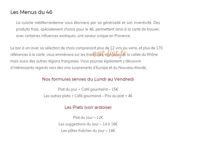 Le 46 — carte page 1