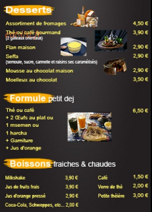 Le Corail — carte page 3