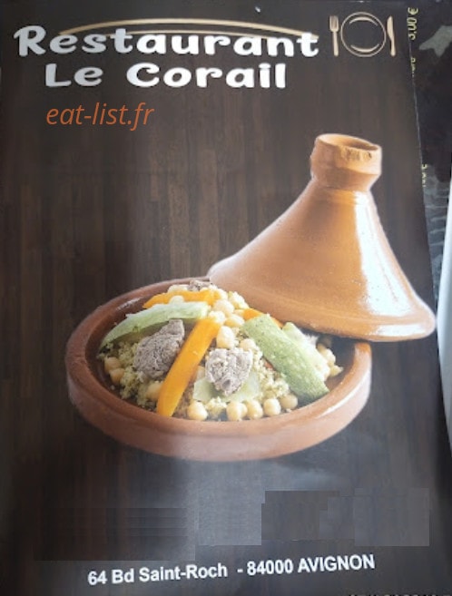Le Corail — carte page 1