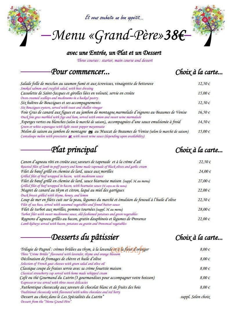 Le Lutrin — carte page 2