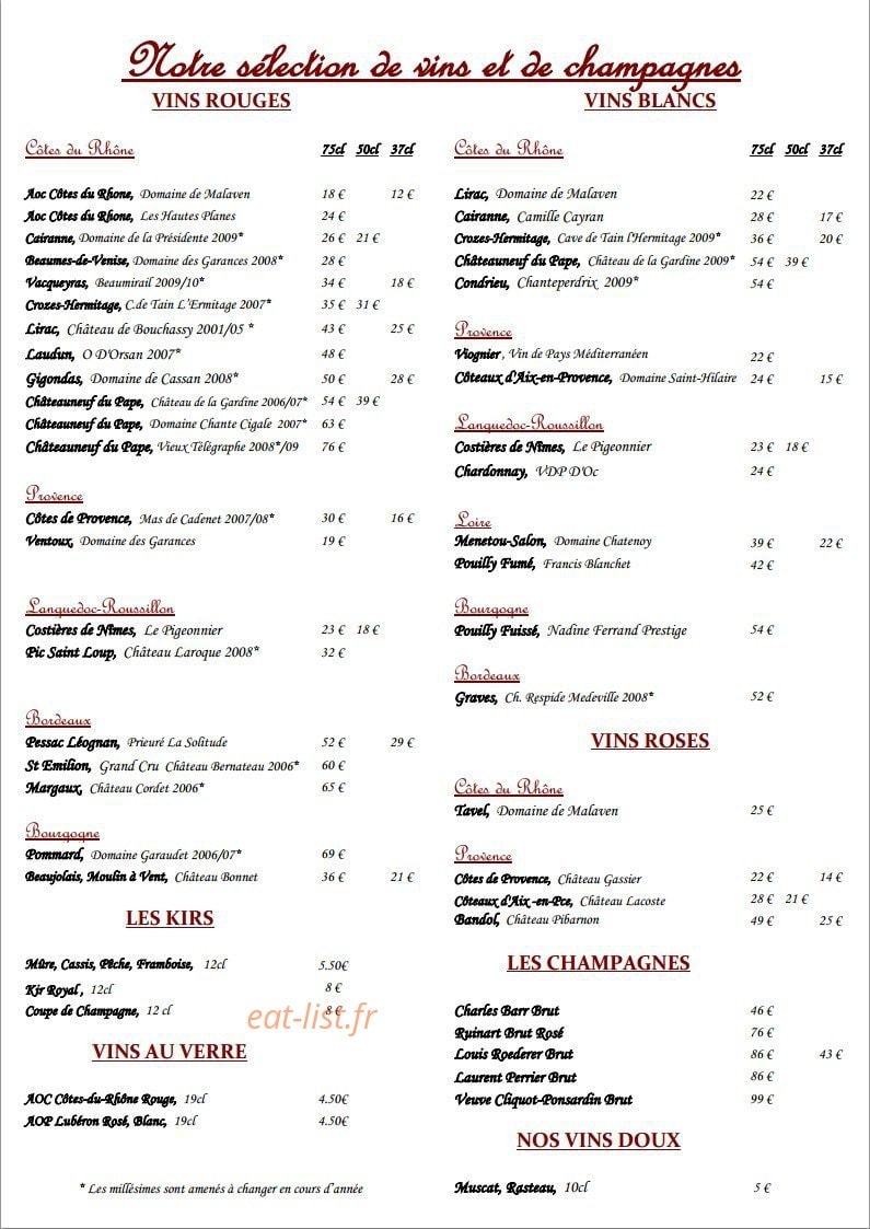 Le Lutrin — carte page 5