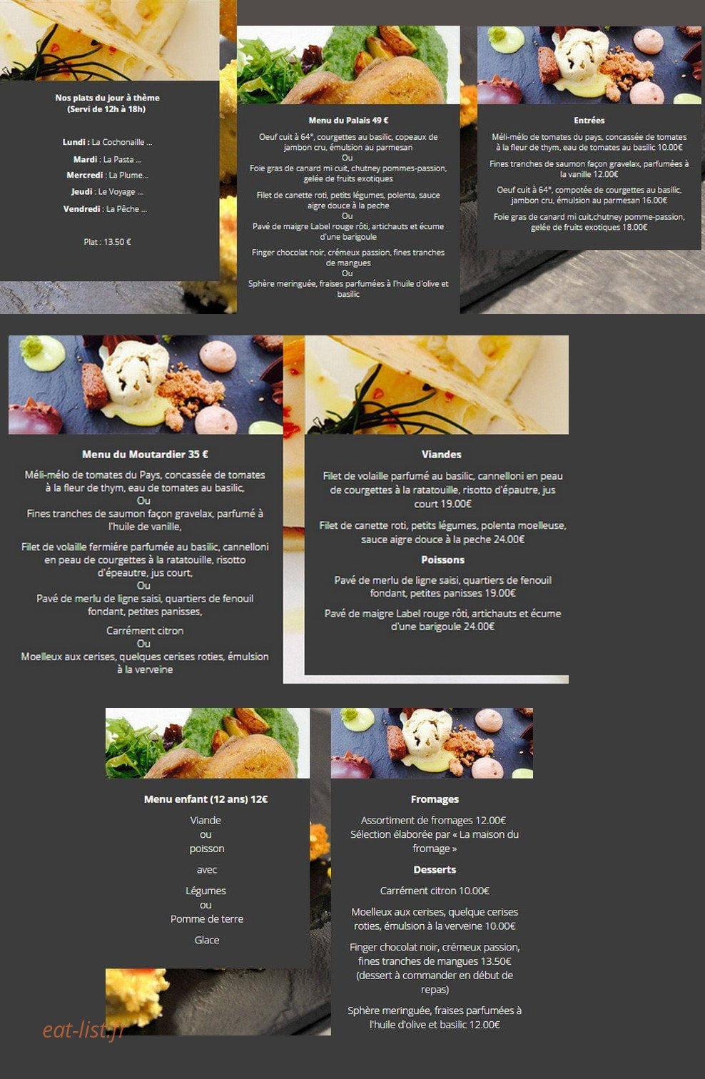 Le Moutardier du Pape — carte page 1