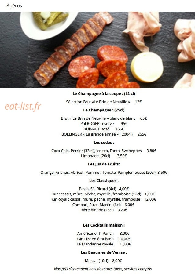 Le Moutardier du Pape — carte page 2