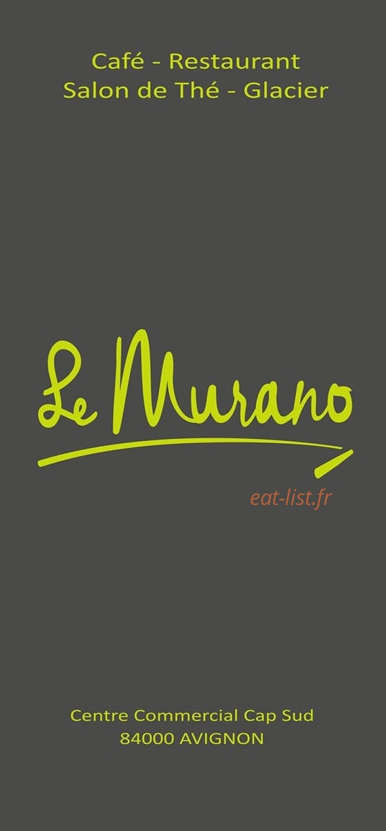Le Murano — carte page 1