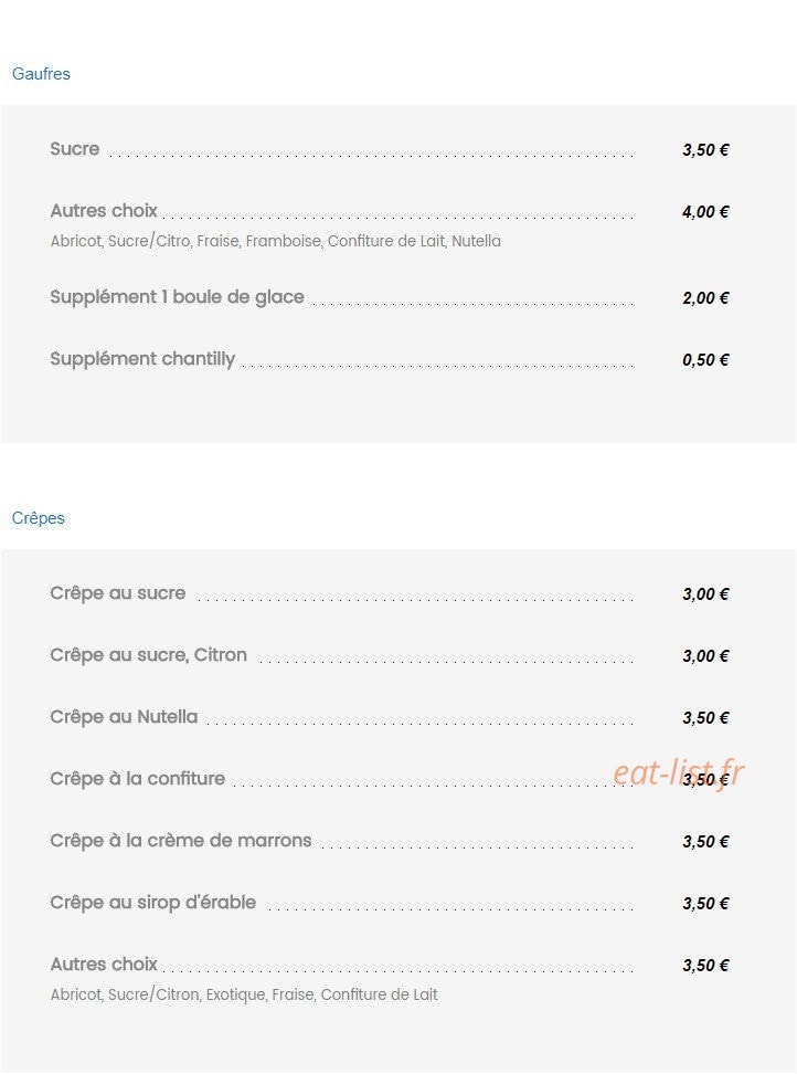 Le pavillon bleu — carte page 6