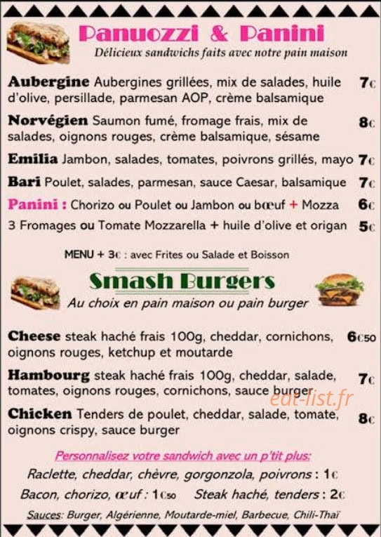 Le Petit Napolitain — carte page 4