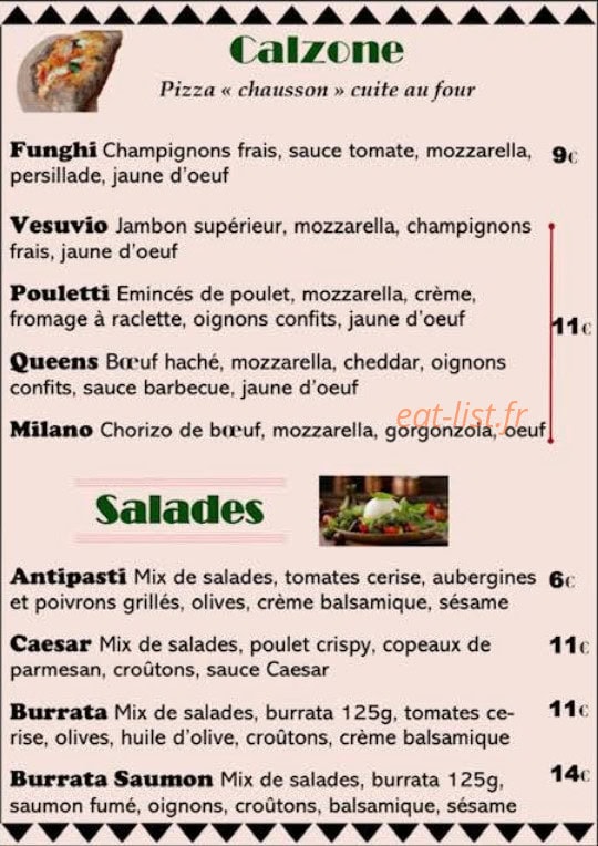 Le Petit Napolitain — carte page 3