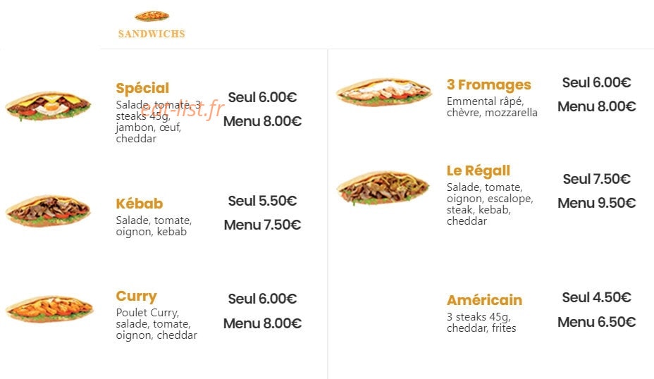 Le Regall — carte page 3