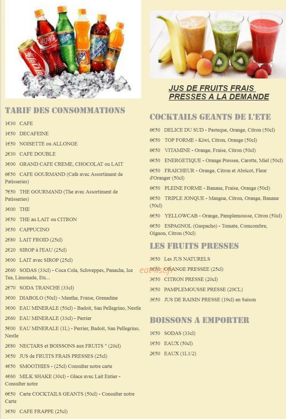 Le Square — carte page 4