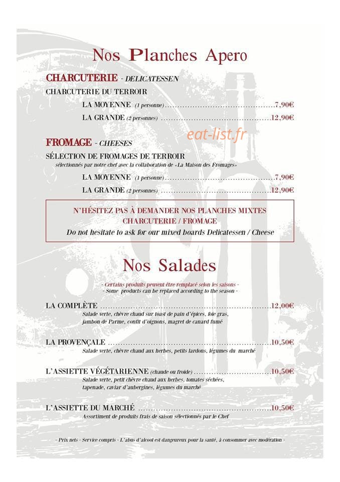 Le Vintage — carte page 2