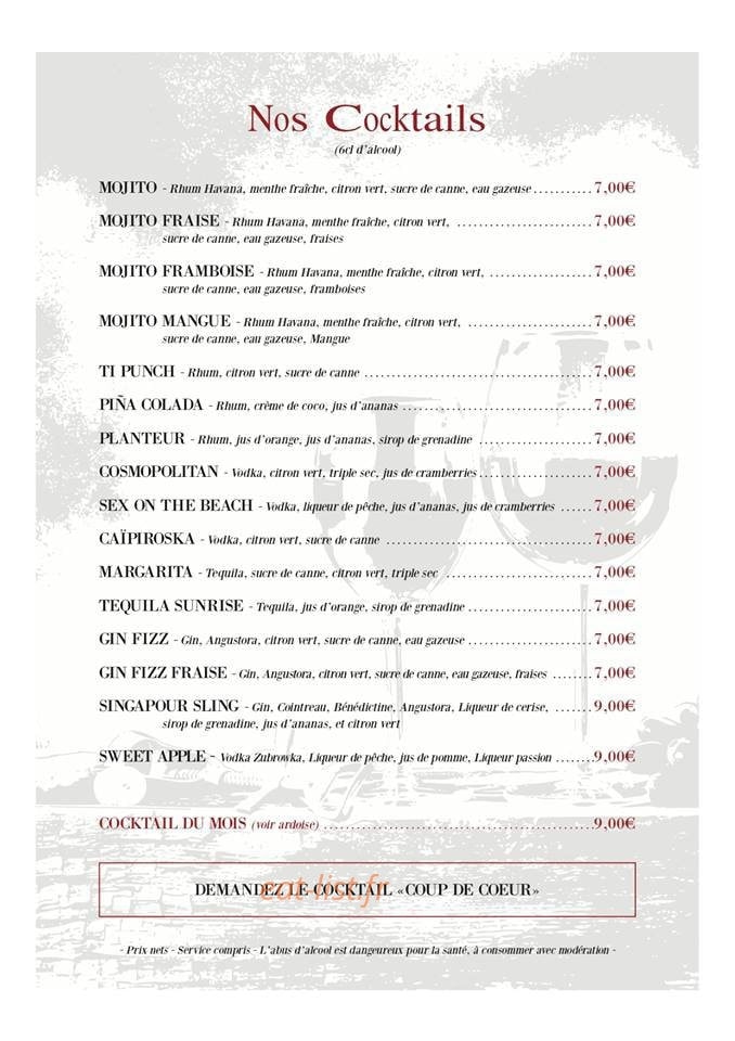 Le Vintage — carte page 3