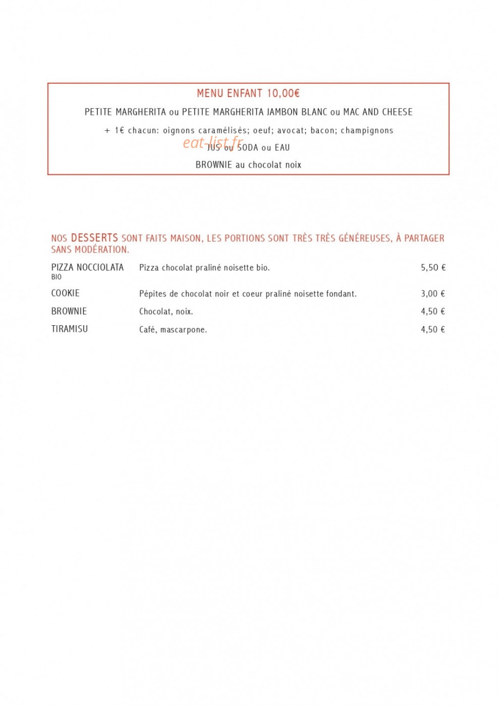 Les Etoiles — carte page 3