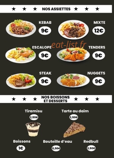 Mbk food — carte page 3