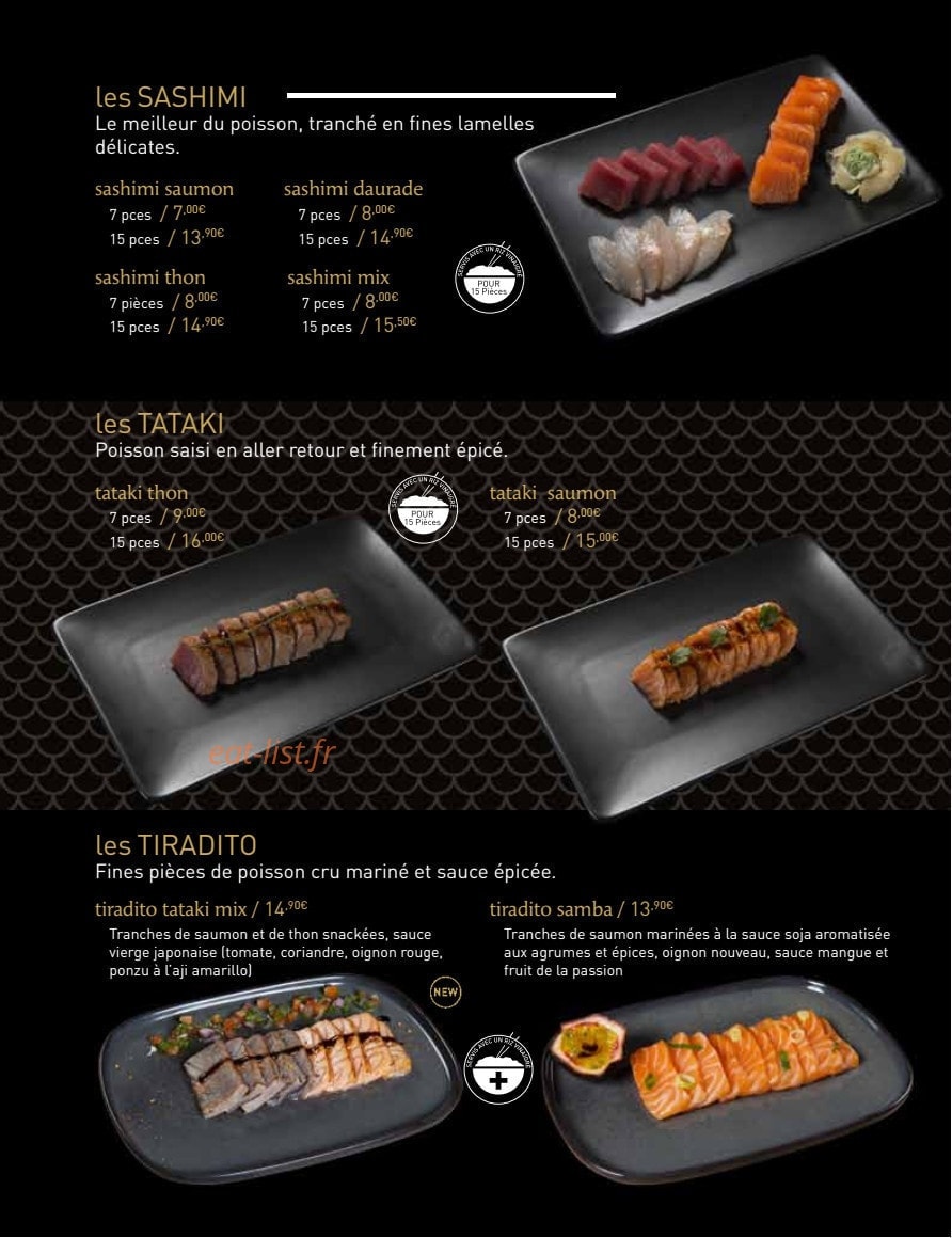 MoMa Sushi — carte page 15