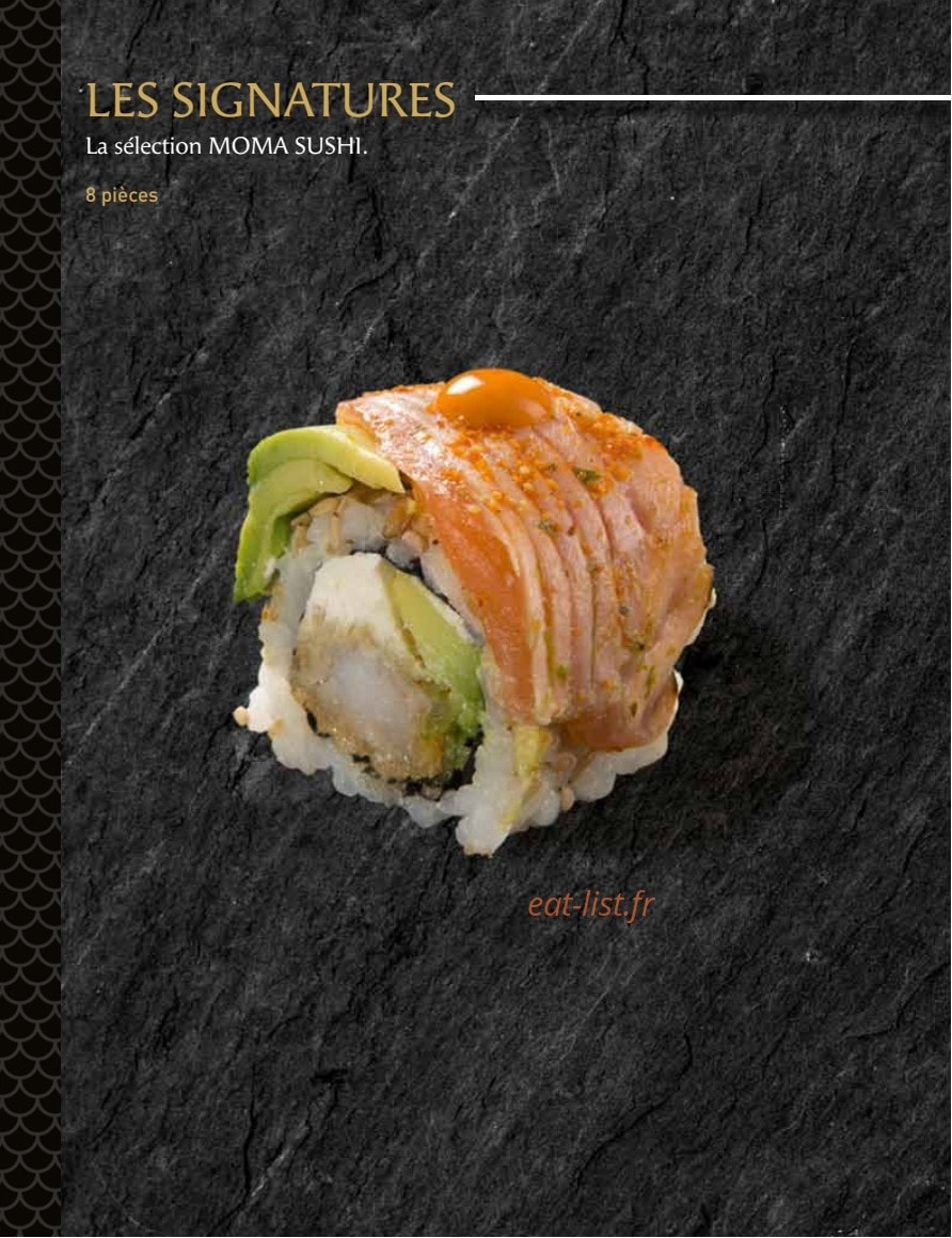 MoMa Sushi — carte page 13