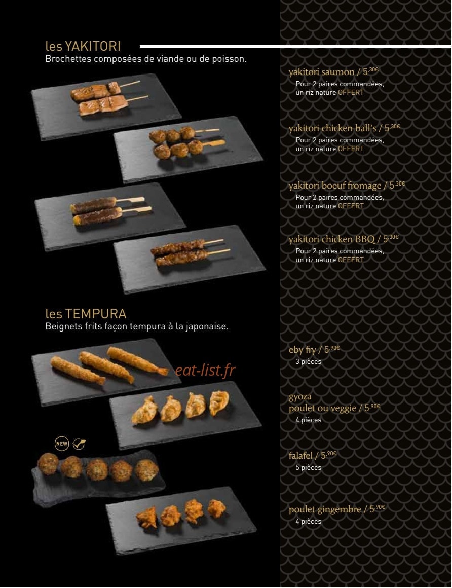MoMa Sushi — carte page 19