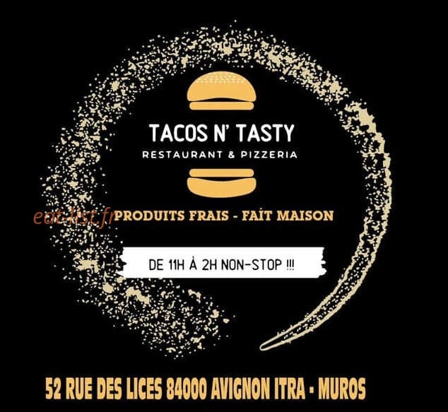 Tacosn'tasty — carte page 1