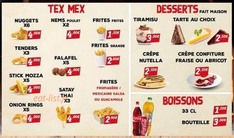 Tacosn'tasty — carte page 8