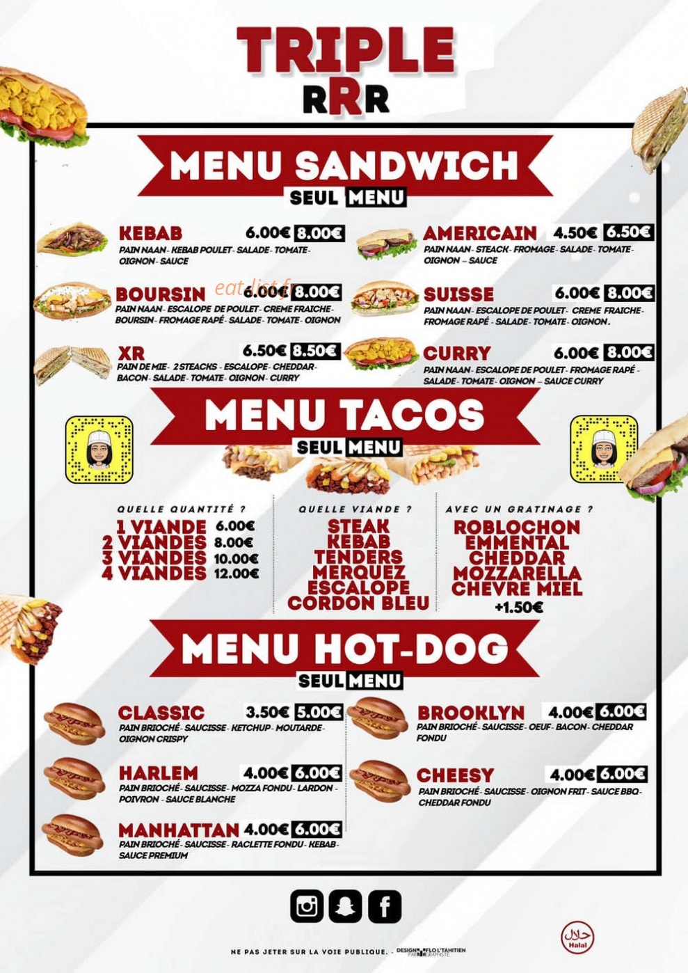 TripleR — carte page 1